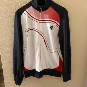 Mens Lotto Vintage Zip Up